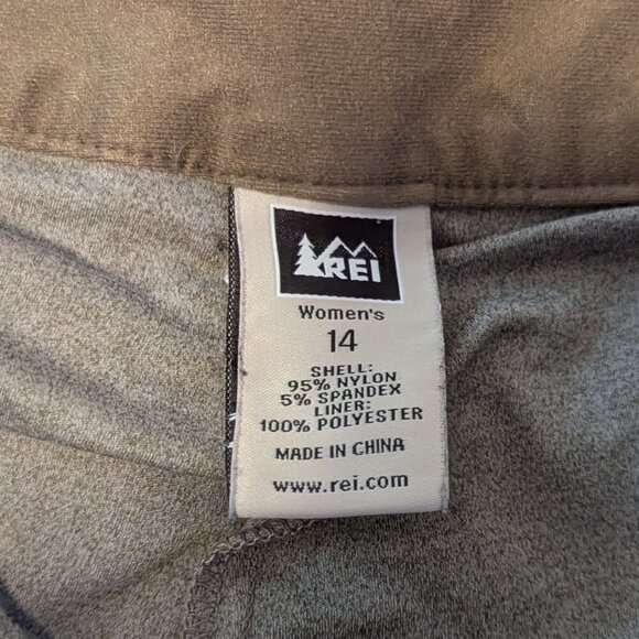 REI Co-op Skort Skirt Drawstring Active Tennis Stretch Quick Dry Cargo Size 14 - Picture 9 of 11